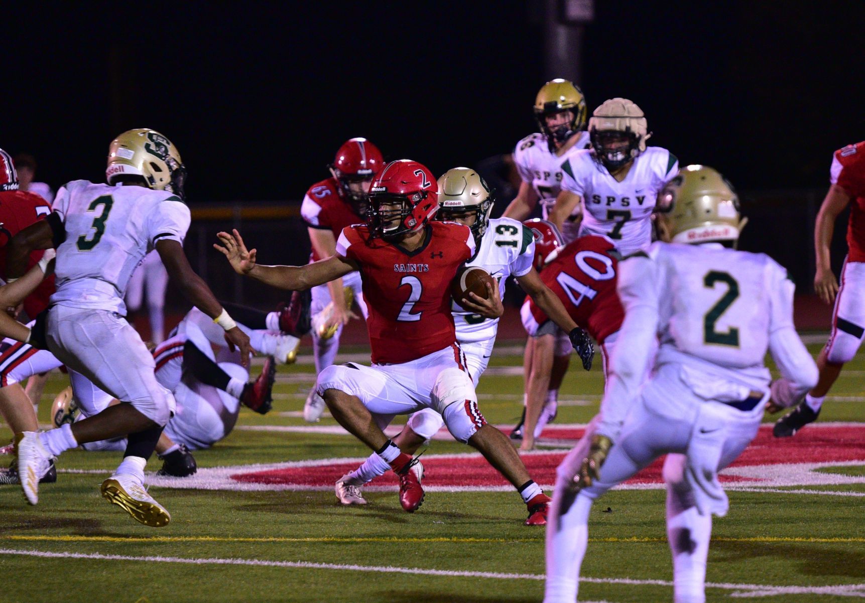 St. Helena football vs. St. Patrick-St. Vincent
